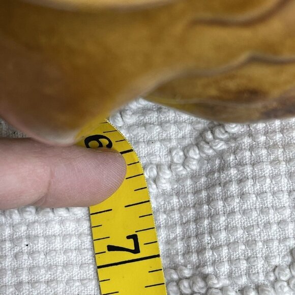 Vtg Groovy Green Eyes Ceramic Owl Bird Small Table Night Light Lamp 6.5” As Is - Picture 6 of 7